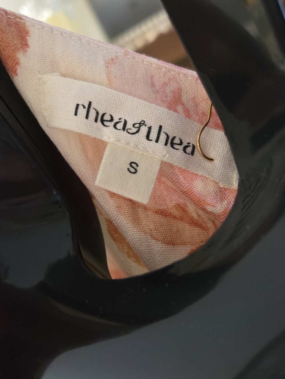 NWT Floral V-Neck Maxi Dress in Pink and Cream - Picture 6 of 14